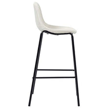 UnfadeMemory Set da Bar Set di mobili per Cucina, Giardino 3 pz in Tessuto Crema