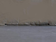 Schutzhülle n Set: copertura 250 x 250 cm per mobili da giardino a forma di L + tasca per 6-8 cuscini