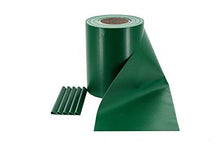 Rotolo Frangivista & Frangivento in PVC per Recinzione da Giardino a Doppia Barra | Colore: Verde | Lunghezza: 35m x 19cm con 20 Clip