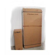 Filoben-com Letto a Castello Bianco Rete a doghe Completo di 2 materassi in Offerta Made in Italy