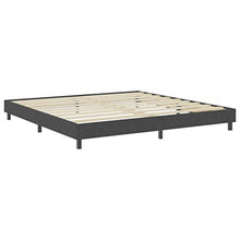 SKM Letto a Molle Grigio Scuro in Tessuto 200x200 cm (86.3kg)