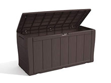 Keter Baule Sherwood in Resina, 270 lt, 117 x 45 x 57.5 cm, Marrone