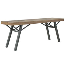 vidaXL Legno Massello d'Acacia Panca da Giardino 120x31x45 cm Panchina Banco
