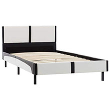SKM Giroletto Bianco e Nero in Similpelle 90x200 cm (18.4kg)
