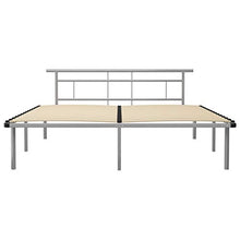 FAMIROSA Giroletto Giroletto Grigio in Metallo 180x200 cm