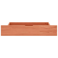 FAMIROSA Giroletto con 2 Cassetti Marrone Miele Legno di Pino 100x200 cm-0529