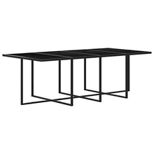 vidaXL Set da Pranzo da Giardino 9 pz con Cuscini in Polyrattan Grigio