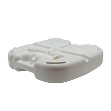 Supporto Resol ombrello parasole parasole Base Holder - di plastica bianca - Riempire con sabbia / acqua