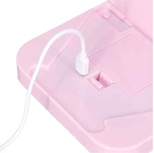 Stella Fella. Rosa Vanity Specchio di Trucco, Trucco dello Schermo dello Specchio Soft Touch LED Regolabile luminosità Desktop Portable LED Illuminato Specchio di Trucco cosmetico USB Specchietto