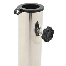 Festnight Base per Ombrelloni, Base per Parasole in Granito 20 kg Quadrata Nera