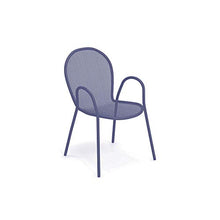 Emu Poltrona Ronda impilabile Art. 116i4 Colore Blu Antico