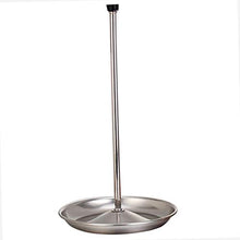 PETSOLA Decanter per Vino Display Staffa Supporto Stendino Barware 35cm - Argento, 35x17cm
