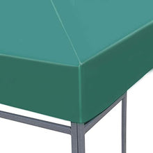 Tidyard- Copertura Gazebo, Copertura Superiore per Gazebo 310 g/m² 3x3 m Verde