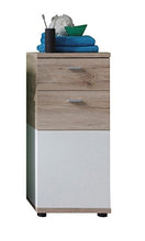 trendteam smart living Mobili, Metallo, Bianco, 36 x 81 x 31 cm