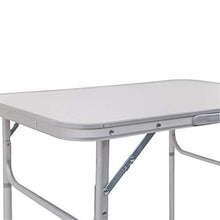 WOLTU CPT8131ws Tavolo da Campeggio Picnic Giardino Pieghevole Portatile Altezza Regolabile in MDF