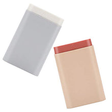 DOITOOL - Contenitore per pillole rimovibile con 6 griglie per pillole, portatile, mini portapillole