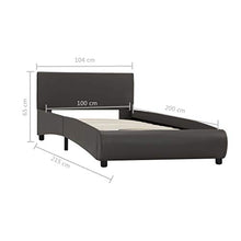 SKM Giroletto Grigio in Similpelle 100x200 cm (21.85kg)
