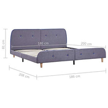 SKM Giroletto Grigio Chiaro in Tessuto 180x200 cm (28.35kg)