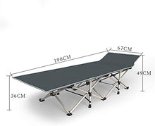 CDFC Pieghevole reclinabile Sole Lettino Giardino Camping Bed Sedia Accompagnatore Letto Accompagnatore Lettino da Sole Regolabile con Sacchetto a Pelo Caldo Blu