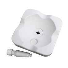 Base per ombrellone, Basamento per ombrellone Supporto per ombrellone da Spiaggia in plastica con palo in plastica per Acqua da Giardino, Supporto per ombrellone da Esterno da 10 kg riempibile