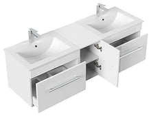 Mobile bagno Roma bianco lucido