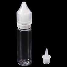 Gjyia 10ml-120ml Plastica Pet Contagocce Vuoto Occhio Liquido Bottiglia d'Acqua Trasparente Tappo Punta Lunga