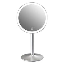 Mirror Specchio a LED, Specchio Piano, Specchio per Il Trucco, Specchio per Il Desktop, Specchio a sfioramento Regolabile, Specchio per medicazione