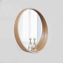 YHtech. Bagno Specchio di Legno Solido Bathroom Wall Specchio pensile Specchio Specchio di Trucco