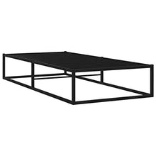 FAMIROSA Giroletto Nero in Metallo 90x200 cm-4785
