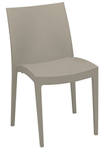 Sedia Venice grigio perla per interni esterni bar ristoranti (conf. 6 pz)