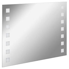 FACKELMANN - Set di mobili da bagno Stanford, 4 pezzi, con mobiletto da appendere e lavabo in ceramica, 110 cm e specchio da bagno a LED