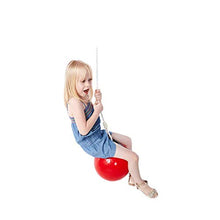 HYISHION Swing Boa Tether Sfera, Corda Catena PVC Blu Disturbo Classic Portable Bambini Trapeze ADHD autismo Sensory Evo 3 Albero Outdoor Patio Gioco Divertimento SKYJIE