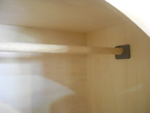 DELPA MOBILI Armadio 2 Ante Cappello di Gendarme in Legno Naturale