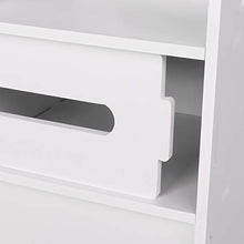 ANCDEEP - Armadietto da bagno, impermeabile, 28 x 26 x 120 cm