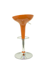 Piqueras y Crespo Sgabello Henche, Arancione, Standard