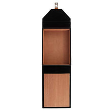 Cigar Humidor, Portatile Pelle Humidor Fragrante Fir Cigar Box 7 Sticks (200 * 167 * 40MM)