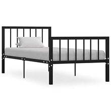 SKM Giroletto Nero in Metallo 90x200 cm (16.4kg)