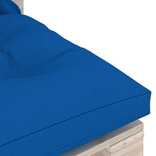 vidaXL Divano da Giardino Pallet 3 Posti con Cuscini in Legno di Pino