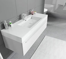 Badplaats B.V. Mobili da Bagno Garcia (Bianco Lucido, Senza Armadio)
