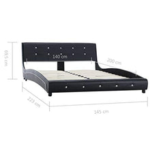 SKM Giroletto Nero in Similpelle 140x200 cm (30.85kg)