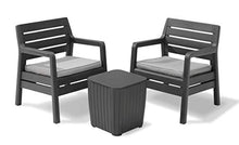 Keter Delano Balcony Set Mobili da Giardino, Grafite