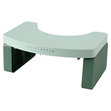 Cabilock Sgabello in Plastica Antiscivolo per Bambini Sgabello in Plastica per Bagno Home Office Asilo (Verde)