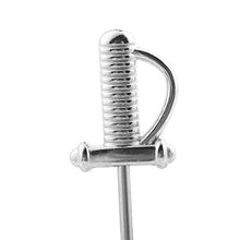 Rockyin Moda riutilizzabili Non tossico di Frutta in Acciaio Inox stuzzicadenti Cocktail Decorazione