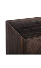 DENZZO - Cassettiera in legno riciclato, colore: Marrone Woodland