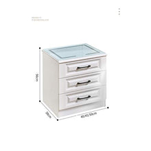 HBIAO Comodino Comodino Intelligente Comodino Camera da Letto Casa Bianco Semplice Moderno Ricaricabile Piccolo Armadio Comodino,A