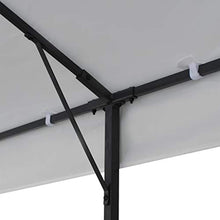 E E-NICES Gazebo 3x6 m Bianco