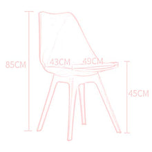 WFF Sedia da Ufficio Sedia Modern Simplicity Easy Assembly Camera di Studio Ristorante di Design Arredo Bar (Color : Black)