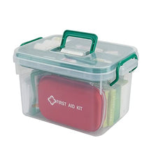 Lesbye Scatola dei Medicinali, Cassetta del Pronto Soccorso, Kit di Pronto Soccorso in Plastica