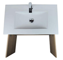 VAROBATH Mueble de baño de 2 Puertas con Lavabo de Ceramica - Modelo Luup (60 CMS, Hera)