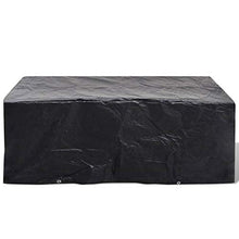E E-NICES Coperture Arredi Giardino 2 pz 8 Occhielli 200x160x70 cm